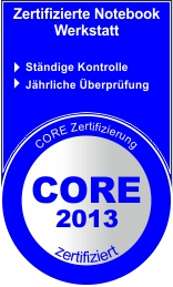 Zertifizierung der Core Gruppe